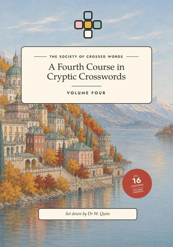 A Fourth Course in Cryptic Crosswords, Volume Four, cover